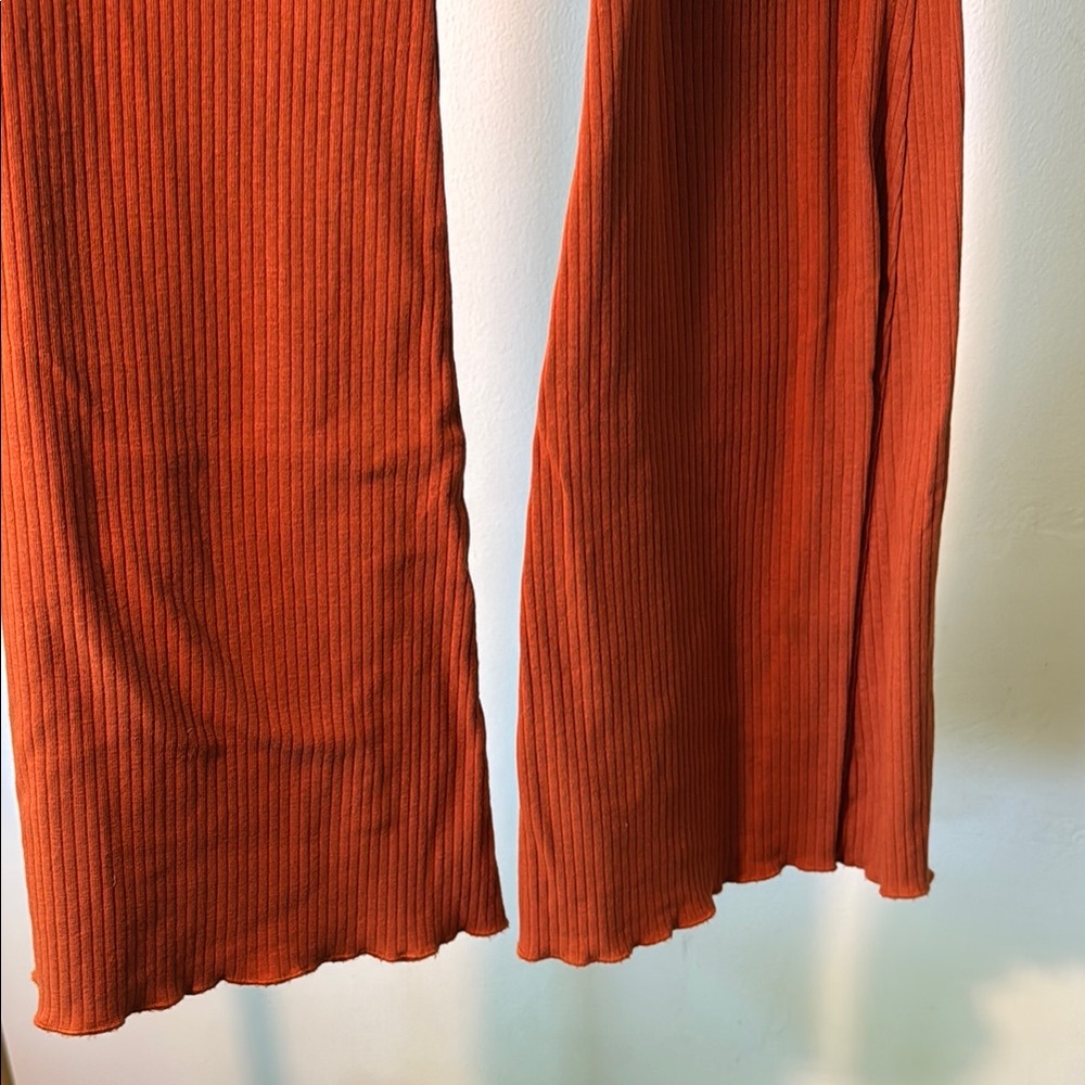 Women's Rust Bell Bottoms - Picture 4 of 7